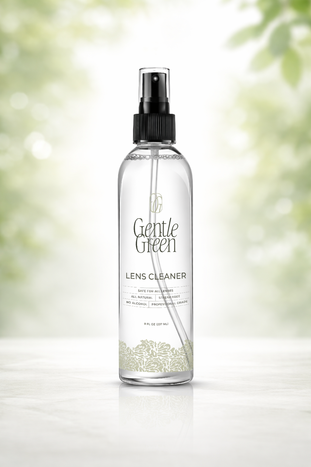 8oz Gentle Green Alcohol-Free Lens Cleaner